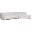 3 Seater Right Chaise Sofa - Sterling Sand