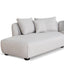 3 Seater Left Chaise Sofa - Sterling Sand