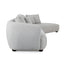 3 Seater Right Chaise Sofa - Clay Grey