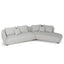 3 Seater Right Chaise Sofa - Clay Grey