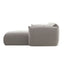 3 Seater Right Chaise Sofa - Clay Grey