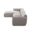 3 Seater Left Chaise Sofa - Clay Grey