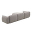 3 Seater Left Chaise Sofa - Clay Grey
