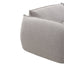 3 Seater Left Chaise Sofa - Clay Grey