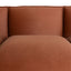 3 Seater Sofa - Rustic Burnt Orange