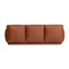 3 Seater Sofa - Rustic Burnt Orange