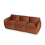 3 Seater Sofa - Rustic Burnt Orange