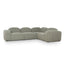 4 Seater Sofa - Coral Light Green