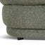 Left Chaise Sofa - Coral Dark Green