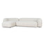 3 Seater Left Chaise Sofa - Oatmeal Beige