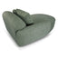 3 Seater Left Chaise Sofa - Amazon Green