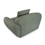 3 Seater Left Chaise Sofa - Amazon Green