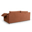 3 Seater Sofa - Red Bronze