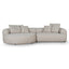 Right Chaise Sofa - Pale Beige