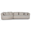 Right Chaise Sofa - Pale Beige