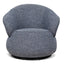 Swivel Armchair - Prussian Blue