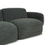 Left Chaise Modular Sofa - Moss Green