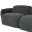 Right Chaise Modular Sofa - Moss Green