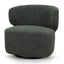 Swivel Armchair - Moss Green