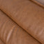 Modular Leather Corner Sofa - Amber Brown