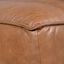 Modular Leather Corner Sofa - Amber Brown