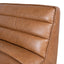 Modular Leather Corner Sofa - Amber Brown