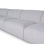 Extended Corner Fabric Sofa - Taupe Beige