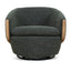 Swivel Armchair - Moss Green