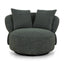 Swivel Lounge Chair - Moss Green