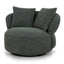 Swivel Lounge Chair - Moss Green