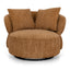 Swivel Lounge Chair - Honey Gold