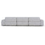 4 Seater Sofa - Fog Grey