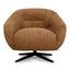Swivel Armchair - Honey Gold