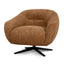 Swivel Armchair - Honey Gold