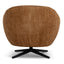 Swivel Armchair - Honey Gold
