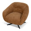 Swivel Armchair - Honey Gold