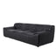 3 Seater Sofa - Black Leather