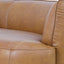 3 Seater Sofa - Amber Tan Leather