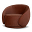 Fabric Armchair - Red Bronze