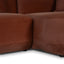 Modular Right Chaise Sofa - Red Bronze