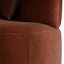 Modular Left Chaise Sofa - Red Bronze
