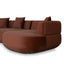 Modular Right Chaise Sofa - Red Bronze