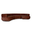 Modular Right Chaise Sofa - Red Bronze