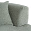 Modular Left Chaise Sofa - Coral Light Green