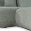 Modular Left Chaise Sofa - Coral Light Green