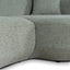 Modular Right Chaise Sofa - Coral Light Green
