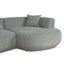 Modular Right Chaise Sofa - Coral Light Green
