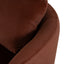 Swivel Armchair - Red Bronze