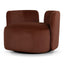 Swivel Armchair - Red Bronze