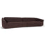 Left Open Modular Sofa - Moss Brown